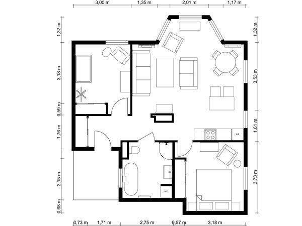 Opus floor plan