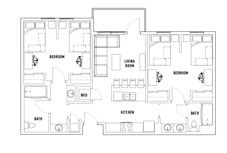 Opus floor plan