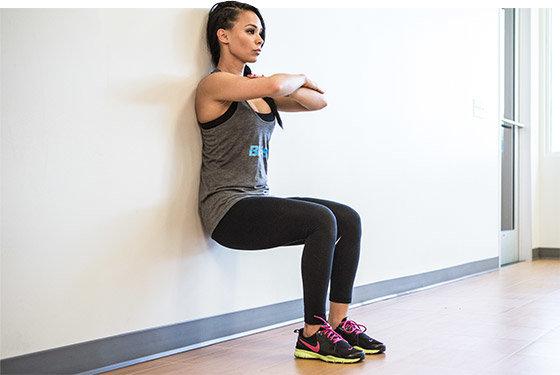 Try doing wall sits