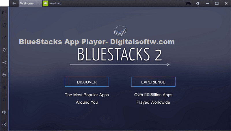 bluestacks app player does not fall
