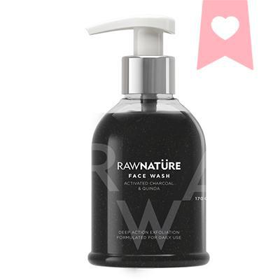 Raw Nature Face wash – Activated Charcoal & Quinoa