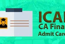ICAI-CA-Final-Admit-Card