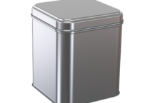 Small Tin Container
