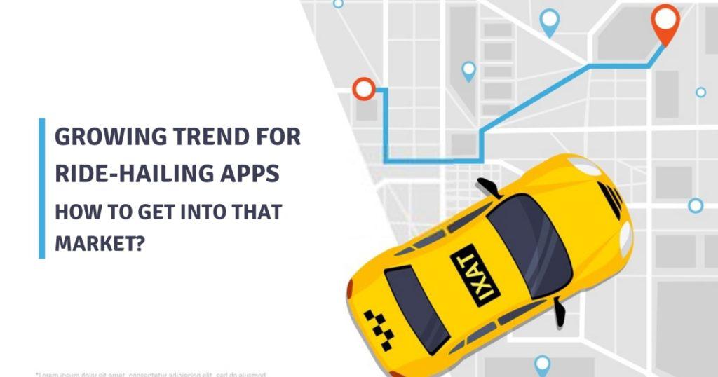 Growing trend for ride-hailing apps