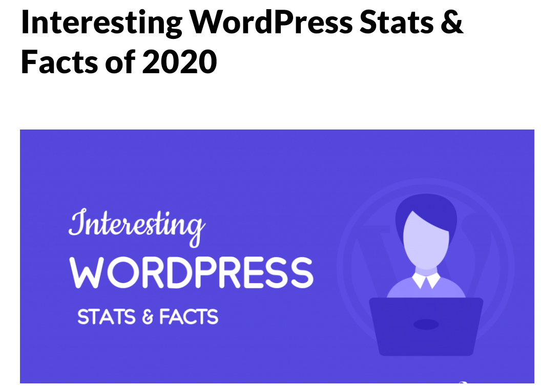Most Surprising WordPress Statistics of 2020