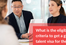 eligibility criteria to get a global talent visa for the UK