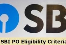 SBI PO Eligibility Criteria