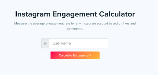 Engagement Calculator