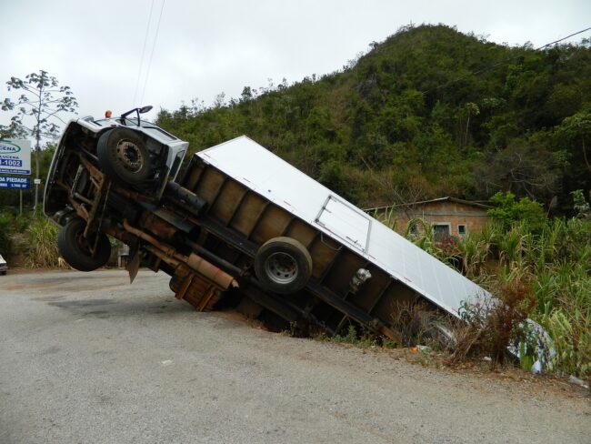 Truck accident